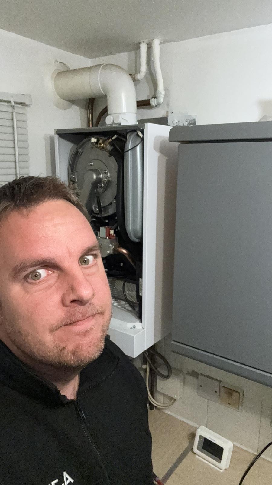 Will and the AJL Plumbing and Heating team